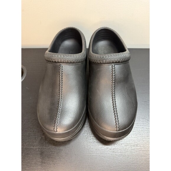 UGG TASMAN X BLACK CLOG WATERPROOF SLIP ON RAIN BOOTS WOMEN'S SIZE US 7 - Picture 9 of 11